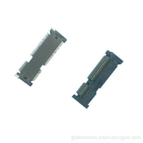 Mini PCI express socket connector, 0.8PH, 52P, H=5.7mm
